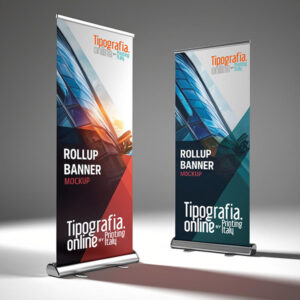 Stampa Roll-Up 24h a Roma | Alta Qualità, Consegna Lampo